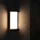 Aplique de pared led 10w Metse negro