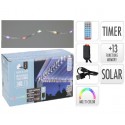 Guirnalda solar alambre multicolor 300cm