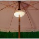 Lámpara portátil recargable especial para sombrilla y parasol