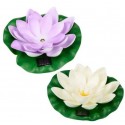 Flor de loto solar 18cm
