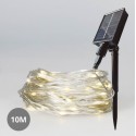 Guirnalda solar alambre 1000cm