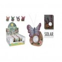 Figura solar mariposa posada