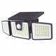 Aplique solar 700lum orientable