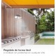 Aplique solar 700lum orientable