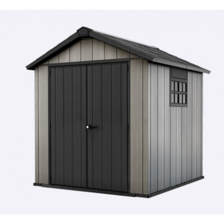 Cobertizo de resina Oakland 229x224x242cm 4,5m2