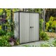 Cobertizo de resina High Store gris 140x74x170cm