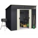 Cobertizo de metal Gansen II 238x193x203cm 4,6m2