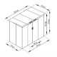 Cobertizo de metal Buckingham V 201x121x176cm 2,43m2