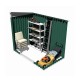Cobertizo de metal Buckingham V 201x121x176cm 2,43m2