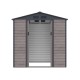 Cobertizo de metal Surrey imitación madera 213x127x211cm 2,71m2