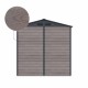 Cobertizo de metal Surrey imitación madera 213x127x211cm 2,71m2