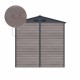 Cobertizo de metal Surrey imitación madera 213x191x211cm 4,07m2