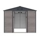 Cobertizo de metal Surrey imitación madera 277x219x255cm 7,06m2