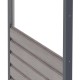 Cobertizo de metal Surrey imitación madera 277x219x255cm 7,06m2