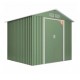 Cobertizo de metal Light Verde 261x202x202cm 5,27m2