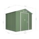 Cobertizo de metal Light Verde 261x202x202cm 5,27m2