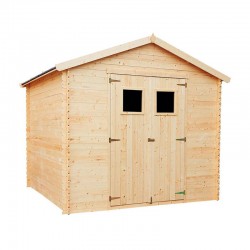 Cobertizo de madera Dimitri 266x256x236cm 6,8m2