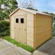 Cobertizo de madera Dimitri 266x256x236cm 6,8m2