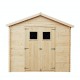 Cobertizo de madera Dimitri 266x256x236cm 6,8m2
