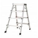 Taburete de aluminio 4x4x peldaños