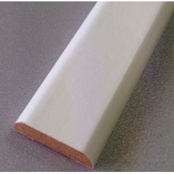 Tapeta MDF blanca 38,5x4mm 2.24m
