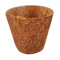 Maceta de coco redonda 6cm 6uds