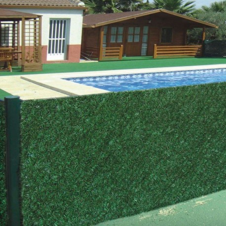 Seto artificial verde 36 varillas Premium