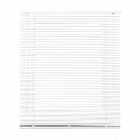 Persiana veneciana de aluminio blanca