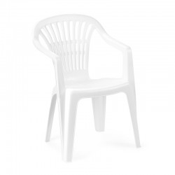 Silla apilable efecto ratán Scilla