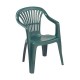 Silla apilable efecto ratán Scilla
