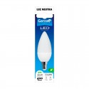 Bombilla vela LED E14 6W 470lm 220°