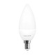 Bombilla vela LED E14 6W 470lm 220°