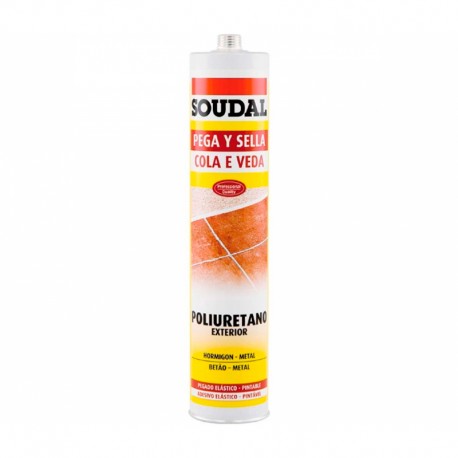 Masilla de poliuretano pega sella 300ml