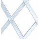 Celosía extensible de PVC blanco Catral