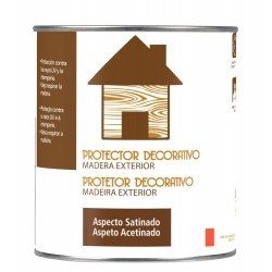 Protector decorativo satinado incoloro