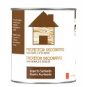 Protector decorativo satinado incoloro