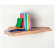 Estante tamborado de madera HD-4 60x25cm