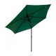 Parasol de acero con manivela 2,7 metros