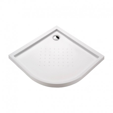Plato de ducha semicircular acrílico 7cm Carter