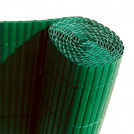 Cañizo PVC doble cara verde 12mm