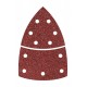 10 hojas adhesivas triangular + base