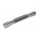 Tubo extensible orientable cromado para sifón