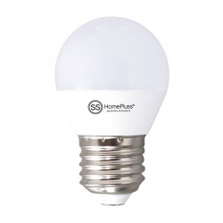 Bombilla esférica LED E27 4W 350lm