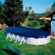 Cubierta de invierno piscina ovalada Gre
