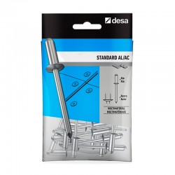 Remache AL/AC alomado de aluminio/acero cincado