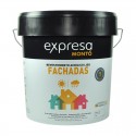 Pintura blanca fachadas Expresa Montó
