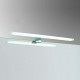 Aplique LED cromo Round para espejo de baño
