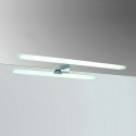 Aplique LED cromo Round para espejo de baño