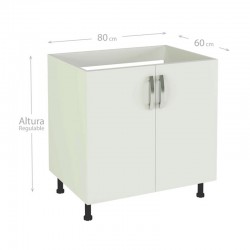 Mueble cocina para fregadero 2 puertas