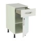Mueble para cocina bajo 1 puerta 1 cajón